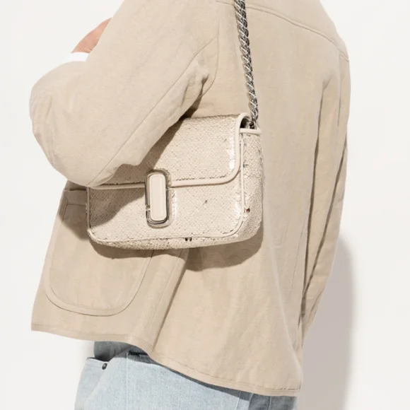 MARC JACOBS The SHOULDER BAG -  Sequin J Embellished - Picture 10 of 16